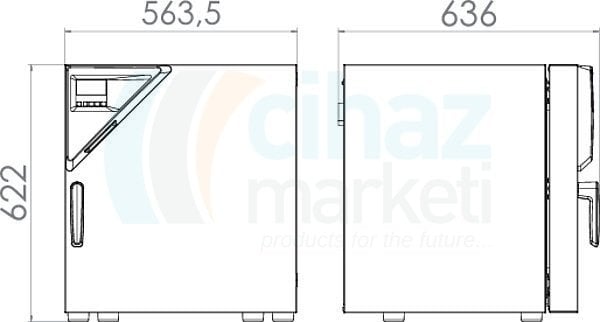 Binder ED 56 Etüv 57 Litre
