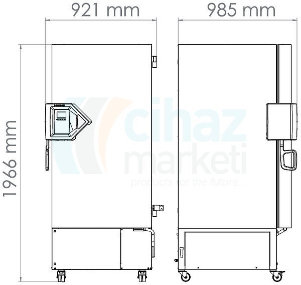 Binder UF V 500 Standart Model -86 °C Ultra Düşük Sıcaklıklı Laboratuvar Tipi Derin Dondurucu 477 Litre