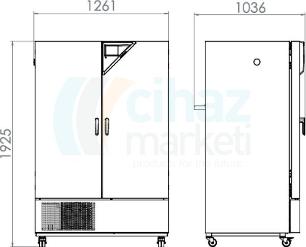 Binder KBW 720 Işıklı Bitki Büyütme Kabini 698 Litre