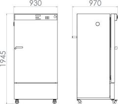 Binder KBW 400 Işıklı Bitki Büyütme Kabini 400 Litre
