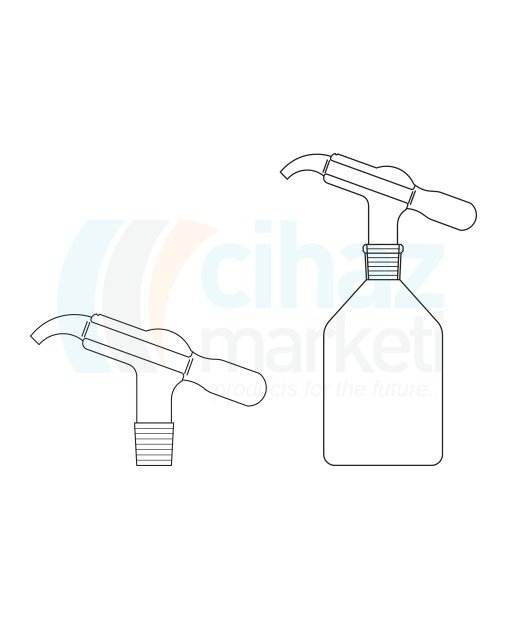 Çalışkan Cam Teknik LG025.29.0010   Pipet, Otomatik, Depolu 10 ml Hacim