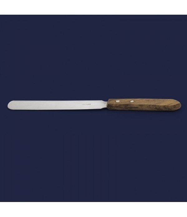ISOLAB 047.10.150 spatül - paslanmaz çelik - düz bıçaklı - 150 mm