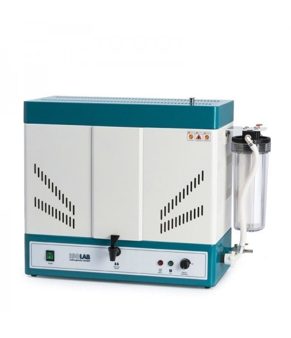 ISOLAB 623.02.004 destile cihazı - su - depolu - otomatik - 4,0 lt/saat - ön filtreli