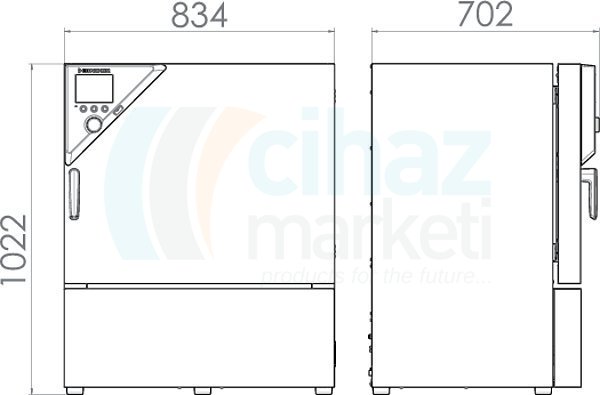 Binder KB 115 Kompresör Soğutmalı İnkübatör 115 Litre