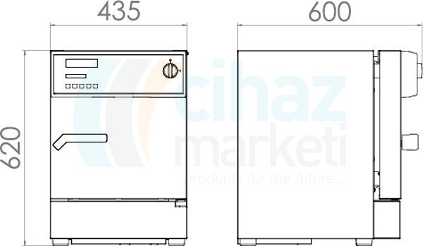 Binder KB 23 Kompresör Soğutmalı İnkübatör 20 Litre