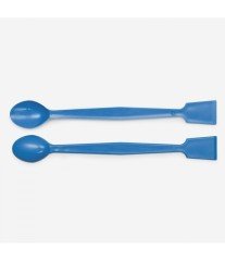 ISOLAB 047.33.150 spatül - P.P - 35 derece eğimli düz uçlu - 150 mm - steril