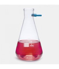 ISOLAB 040.02.500 erlen - nuçe - cam - P.P su giriş borulu - 500 ml