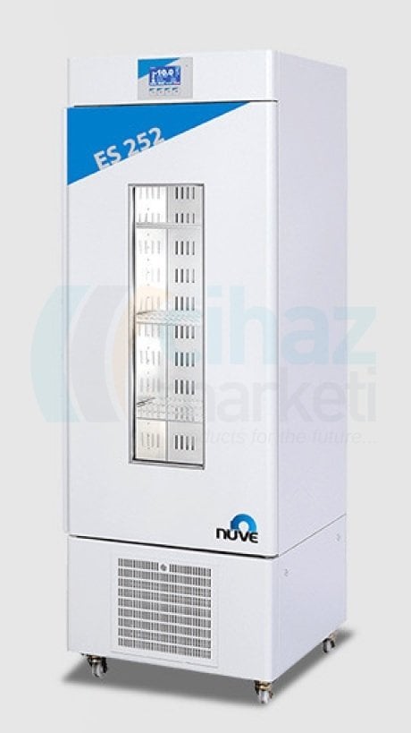 NÜVE ES 252 Paslanmaz Çelik Soğutmalı İnkübatör 280 Lt.