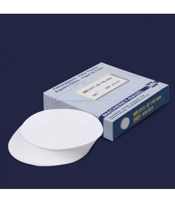 ISOLAB 105.13.110 filtre kağıdı - kantitatif - ISOLAB - 110 mm - siyah bant - hızlı akış hızı