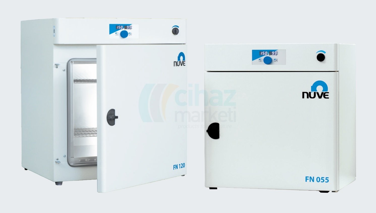 NÜVE FN 055 Paslanmaz Çelik Kuru Hava Sterilizatörü 55 Lt.