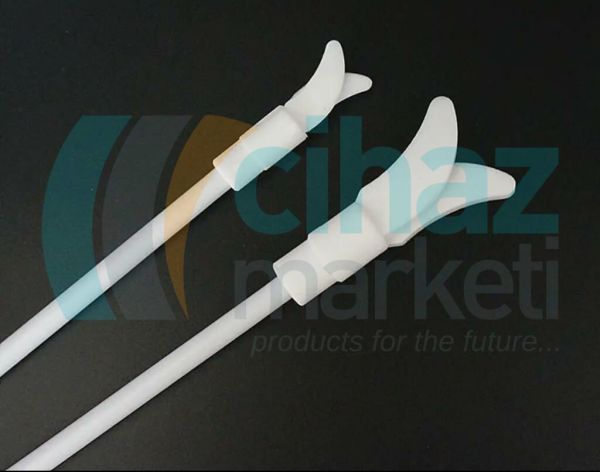 PTFE Teflon Şaft 400mm/85mm 7mm Çap - Mekanik Karıştırıcı Ucu