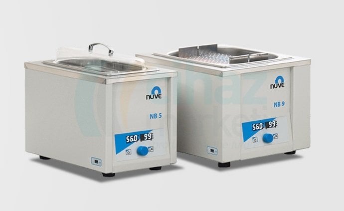 NÜVE NB 09 Sirkülasyonsuz Su Banyosu 9,5 Lt.