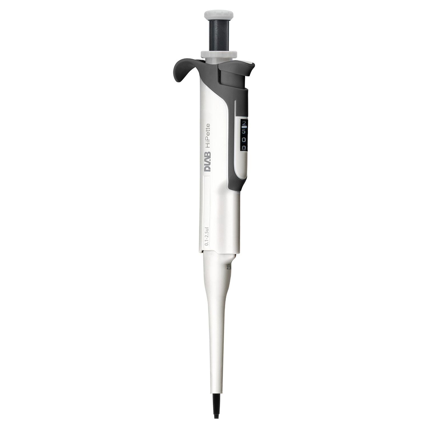 DLAB HiPette 0.1-2.5µl, Renkli, Tek Kanallı ‘Ayarlanabilir Hacimli’ Tam Otoklavlanabilir Mekanik Pipet