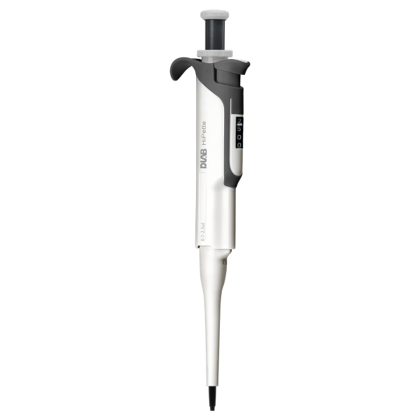 DLAB HiPette 0.1-2.5µl, Renkli, Tek Kanallı ‘Ayarlanabilir Hacimli’ Tam Otoklavlanabilir Mekanik Pipet