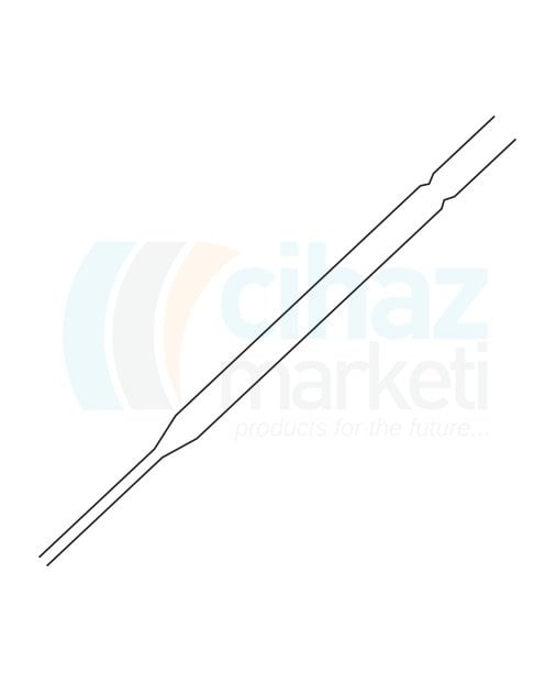 Çalışkan Cam Teknik LG025.49.0145 Cam Pastör pipeti 145 mm Boy