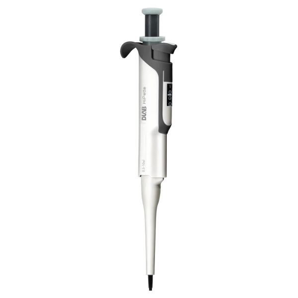 DLAB HiPette Renkli, Tek Kanallı ‘Ayarlanabilir Hacimli’ Tam Otoklavlanabilir Mekanik Pipet 0.5-10µl