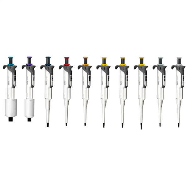 DLAB HiPette Renkli, Tek Kanallı ‘Ayarlanabilir Hacimli’ Tam Otoklavlanabilir Mekanik Pipet 0.5-10µl