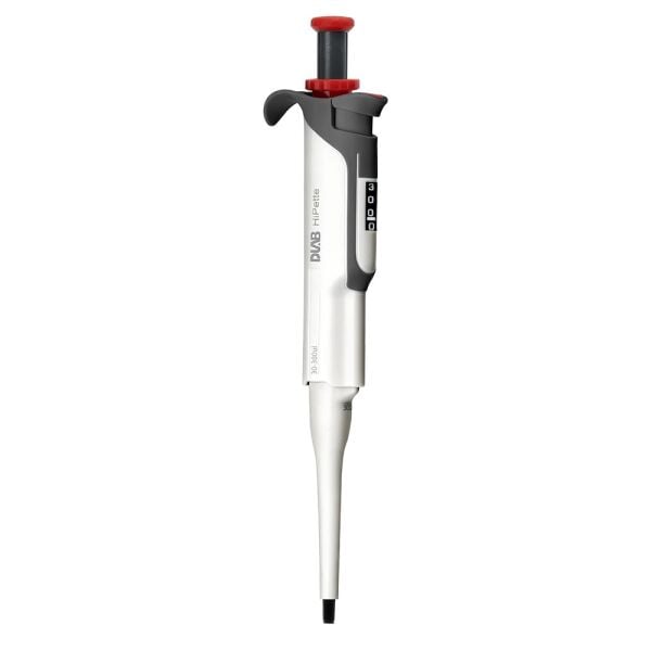 DLAB HiPette Renkli, Tek Kanallı ‘Ayarlanabilir Hacimli’ Tam Otoklavlanabilir Mekanik Pipet 20-200µl