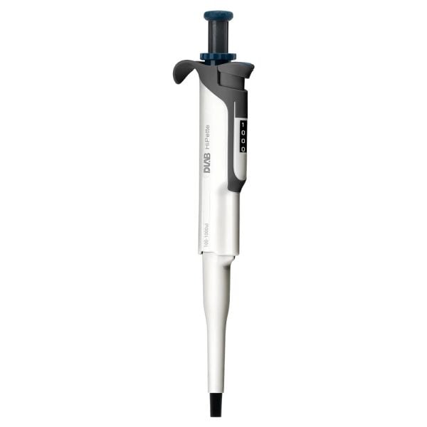 DLAB HiPette Renkli, Tek Kanallı ‘Ayarlanabilir Hacimli’ Tam Otoklavlanabilir Mekanik Pipet 100-1000µl