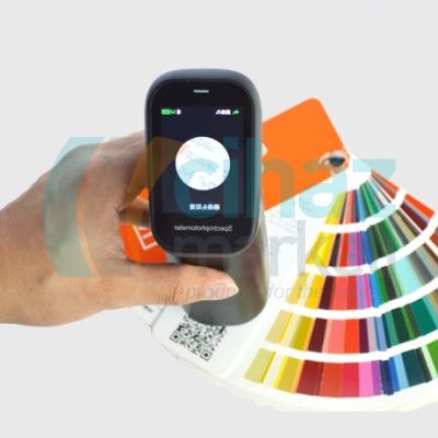 CHN Spec CS-500 Portatif Renk Ölçüm Spektrofotometresi (d/8; SCI) 8 mm Ölçüm Gözü, Akıllı Telefon Aplikasyonuna Uyumlu