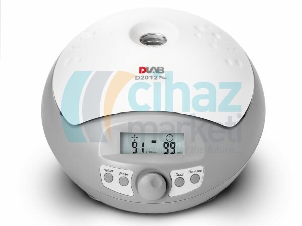 DLAB D2012 Plus Yüksek Hızlı Mikro Santrifüj 0.2 mL /0.5 mL / 1.5 mL / 2 mL x 12 | 500~15.000 rpm