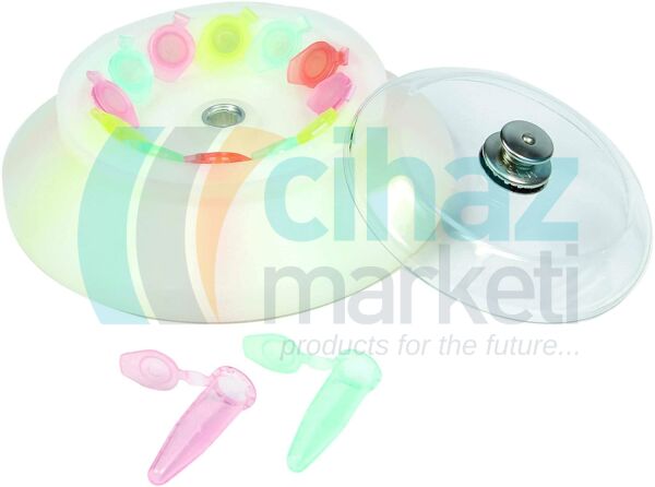 DLAB D2012 Plus Yüksek Hızlı Mikro Santrifüj 0.2 mL /0.5 mL / 1.5 mL / 2 mL x 12 | 500~15.000 rpm