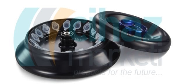 DLAB AS18-5 Rotor Kiti D3024 ve D1524R  ile Kullanılan Kapaklı, Sabitleme Klipsli ve O'ringli Alüminyum Alaşımlı, 15000rpm, 5ml*18 (Eppendorf Yuvarlak Tüp)