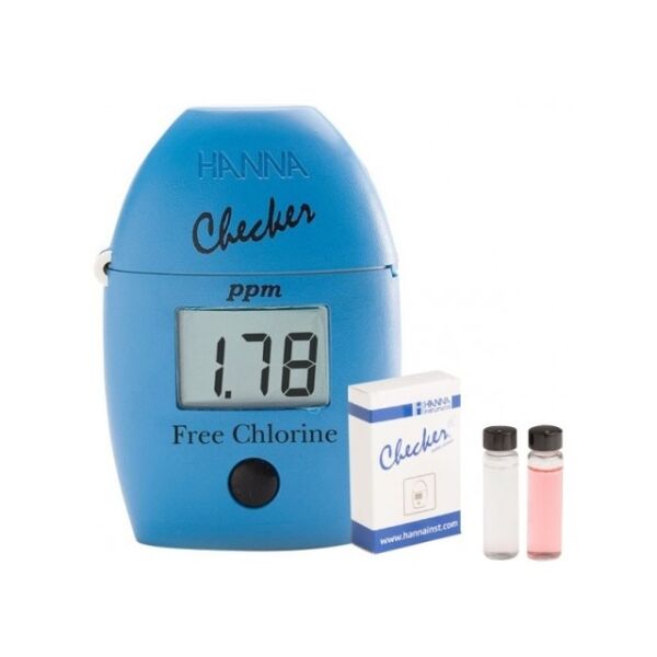 Hanna HI701 Serbest Klor Kolorimetresi – Checker® HC + Kalibrasyon Seti