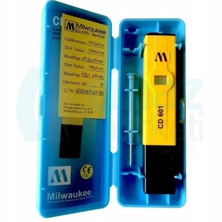 Milwaukee CD601 Kalem Tipi Dijital İletkenlik Ölçer 0-1990 µS/cm
