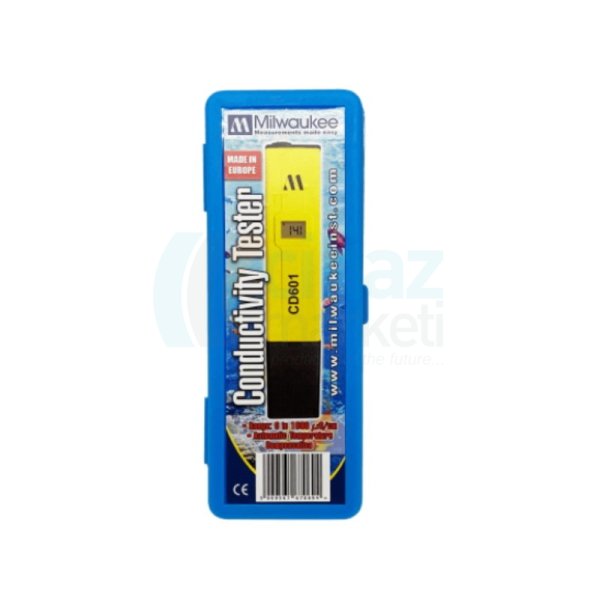 Milwaukee CD601 Kalem Tipi Dijital İletkenlik Ölçer 0-1990 µS/cm