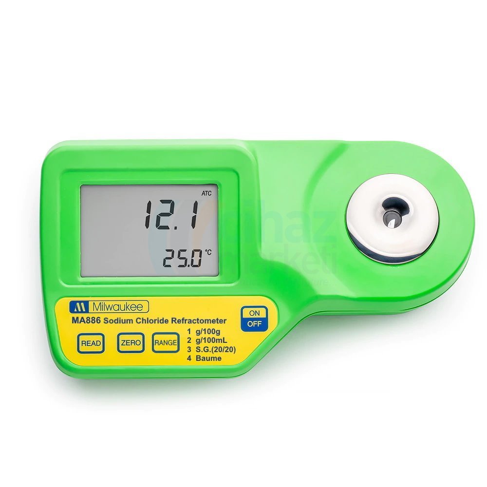 Milwaukee MA886 - Dijital Tuzluluk Refraktometre 0 - 28g/100g