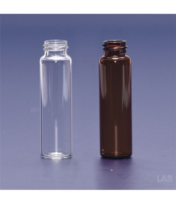 ISOLAB 095.06.002 vial - vida kapak - N15 - 12 ml - 18,5x66 mm - amber