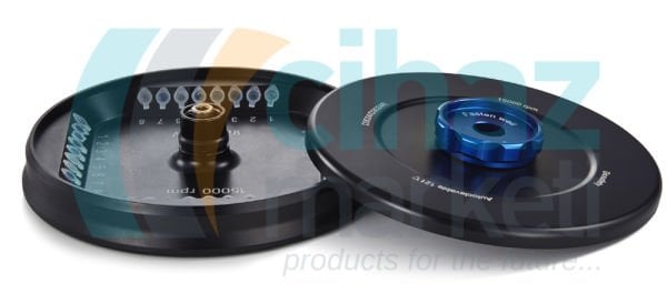 DLAB AS4-PCR8 Alüminyum Alaşımlı Rotor Kiti Kapaklı, Sabitleme Klipsli ve O'ringli, D3024 ve D1524R ile Kullanılır 15000rpm, 0.2mL/PCR8×4