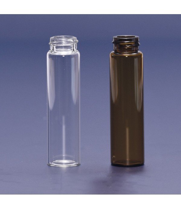 ISOLAB 095.03.002 vial - vida kapak - N20 - 22 ml - 22,7x86 mm - amber