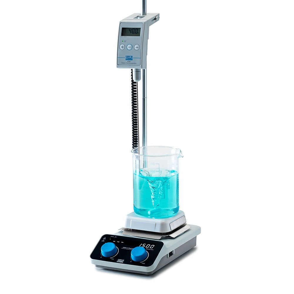 VELP AREC 4 Digital Seramik Isıtıcılı Manyetik Karıştırıcı 5 L, 1500 rpm. VTF Dijital Termoregülatör ile