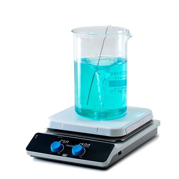 VELP AREC 10 Digital Seramik Isıtıcılı Manyetik Karıştırıcı 25 L, 1500 rpm, Sıcaklık Probu ile