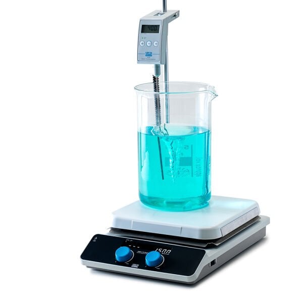 VELP AREC 10 Digital Seramik Isıtıcılı Manyetik Karıştırıcı 25 L, 1500 rpm, VTF Dijital Termoregülatör ile