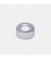 ISOLAB 096.03.001 kapak + septa - silikon / PTFE - yarıksız - N20 vial için