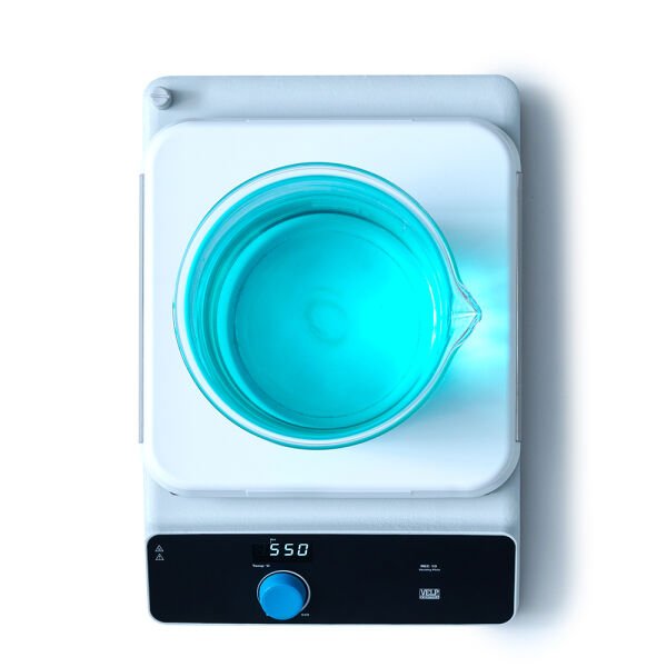 VELP REC 10 Dijital Seramik Isıtıcı Tabla, 550 °C