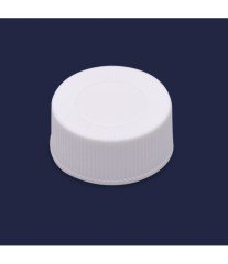 ISOLAB 096.05.011 kapak + septa - silikon / PTFE - deliksiz - N24 vial için