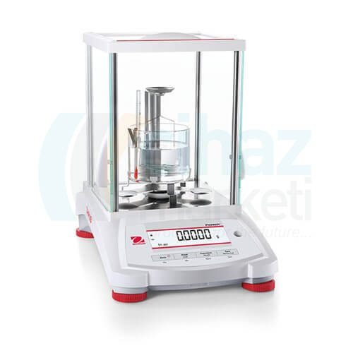 OHAUS PX125D Yarı Mikro Terazi Otomatik Kalibrasyon 52 g / 0,00001 g ~ 120 g / 0,0001 g