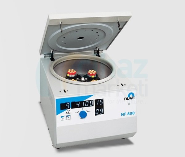 NÜVE NF 800R Çok Amaçlı Masaüstü Santrifüj (28x15 ml açılır rotor ile)