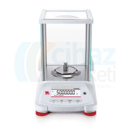 OHAUS PX225D Yarı Mikro Terazi Otomatik Kalibrasyon 82 g / 0,00001 g ~ 220 g / 0,0001 g