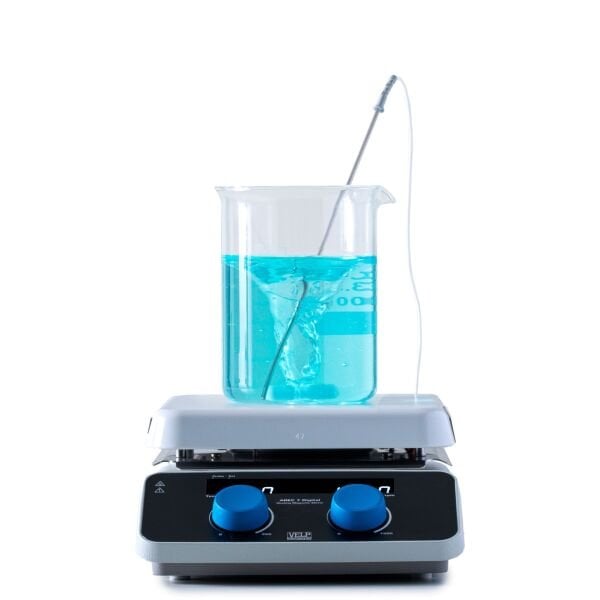 VELP AREC 7 Digital Seramik Isıtıcılı Manyetik Karıştırıcı 15 L, 1500rpm, Sıcaklık Probu ile