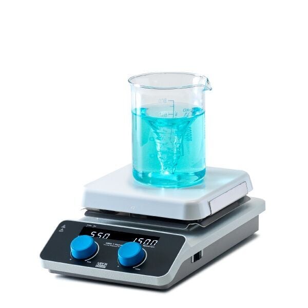 VELP AREC 7 Digital Seramik Isıtıcılı Manyetik Karıştırıcı 15 L, 1500rpm, Sıcaklık Probu ile