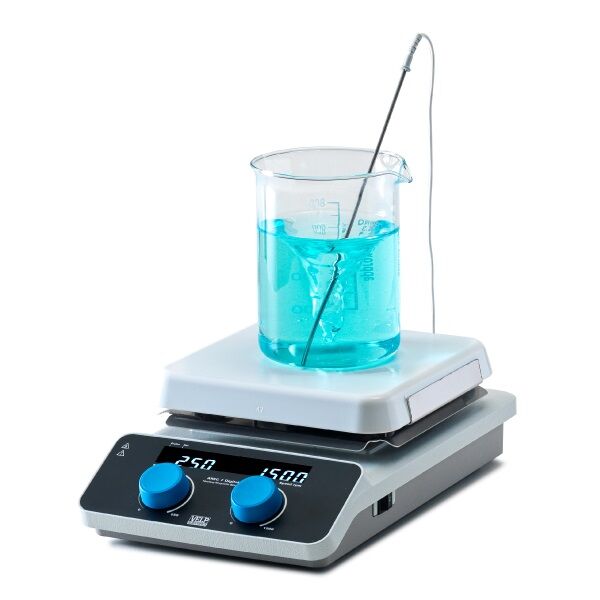 VELP AREC 7 Digital Seramik Isıtıcılı Manyetik Karıştırıcı 15 L, 1500rpm, Sıcaklık Probu ile