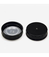 ISOLAB 061.10.100 şişe - geniş boyunlu - nötr cam - şeffaf - 100 ml - GL 40