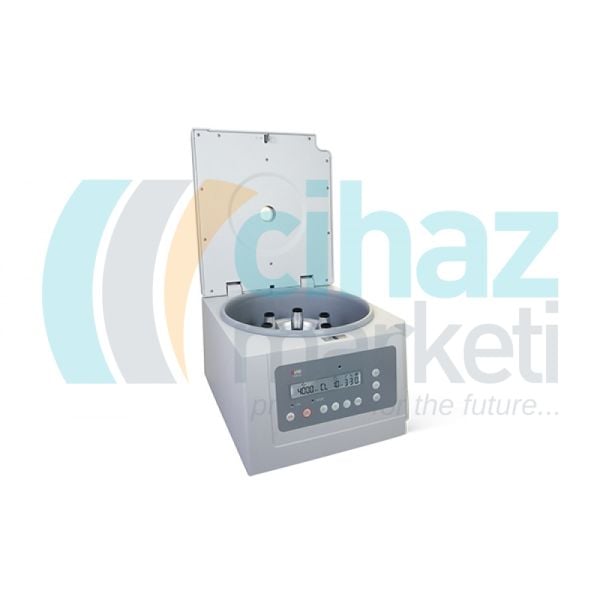 DLAB DM0424 Klinik Santrifüj 6 x 15 mL / 4 x 50 mL / 24 x 15 mL / 12 x 10 mL / 8 x 15 mL | 500~4.000 rpm