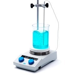 VELP AREX-6 Digital PRO System Isıtıcılı Manyetik Karıştırıcı + Prob, Destek Çubuğu ve Kelepçe