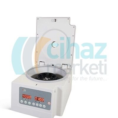 DLAB DM0408 Klinik Santrifüj A8-15P Rotor ile, 15 mL x 8, 10 mL x 12 | 300~4000 rpm